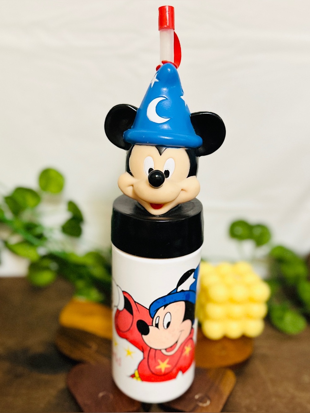 Disney Vintage Mickey Mouse 3D Souvenir Tumbler Cup